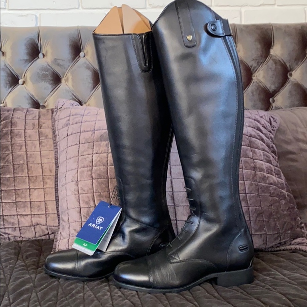 NIB Ariat Heritage Contour II Field Zip Boots
